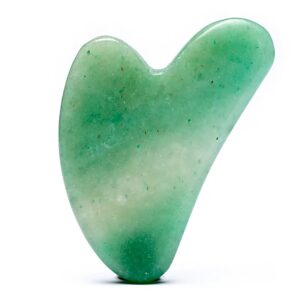 Gua Sha Pierre de Massage en Aventurine Verte